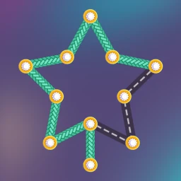 One Line Puzzle - One Rope simgesi